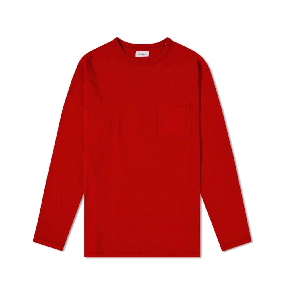 Saturdays Nyc Men's James Pima Pocket T-Shirt